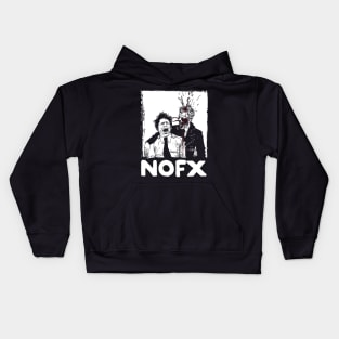 NOFX ------- Original 90s Style Fan Design Kids Hoodie